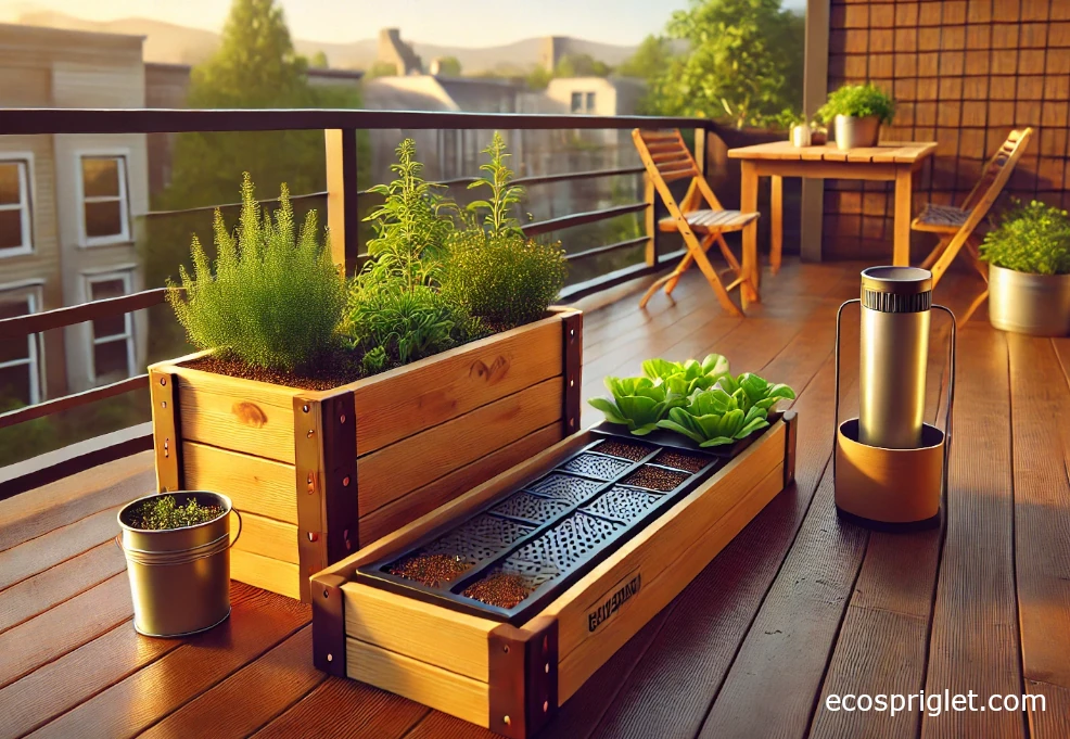 balcony planter box options