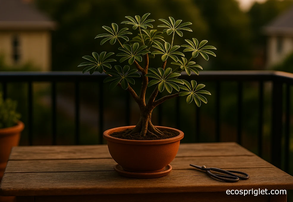 schefflera bonsai