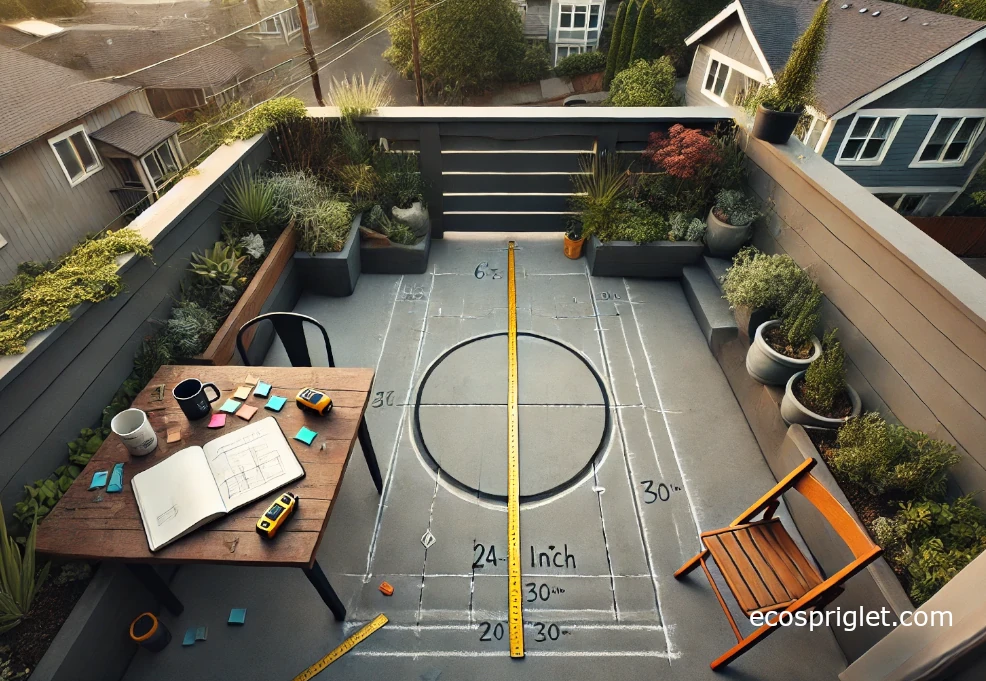 Small apartment patio